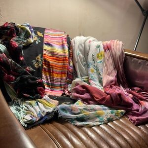 Scarves!!! ALL 6 for sale only $11 for all!!!